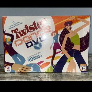 Twister Dance DVD Game Milton Bradley 2-4 Players Ages 8 & Up